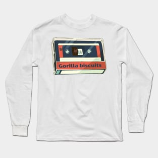 gorilla biscuits cassette tape Long Sleeve T-Shirt